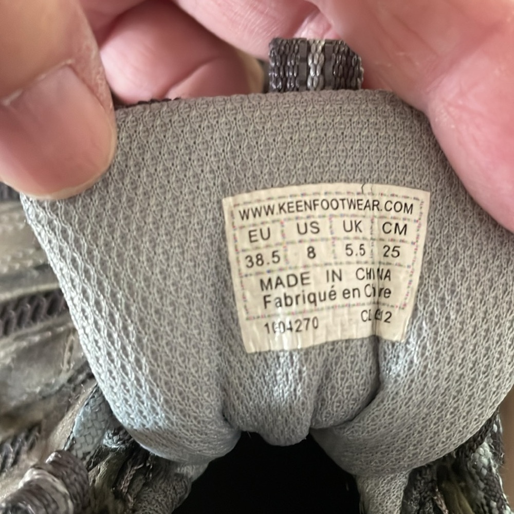 Keen Olive and Black Athletic Shoes - Picture 7 of 7